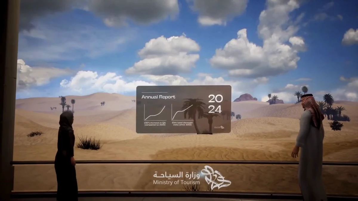 Ministry of Tourism multiplayer virtual conference environment